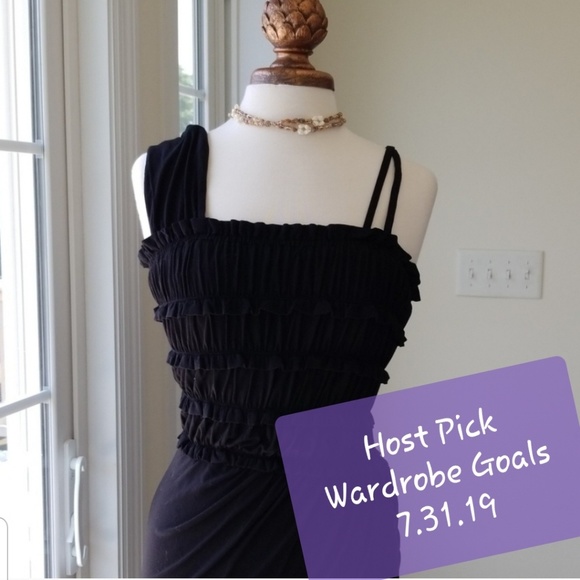 Anthropologie Dresses & Skirts - 💜HP💜 Anthropology LeifNotes Black Dress